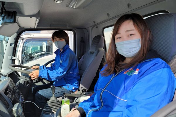 女性ドライバー4tチルドトラックドライバー 県内スーパーへのルート配送 Ac 安全産業株式会社